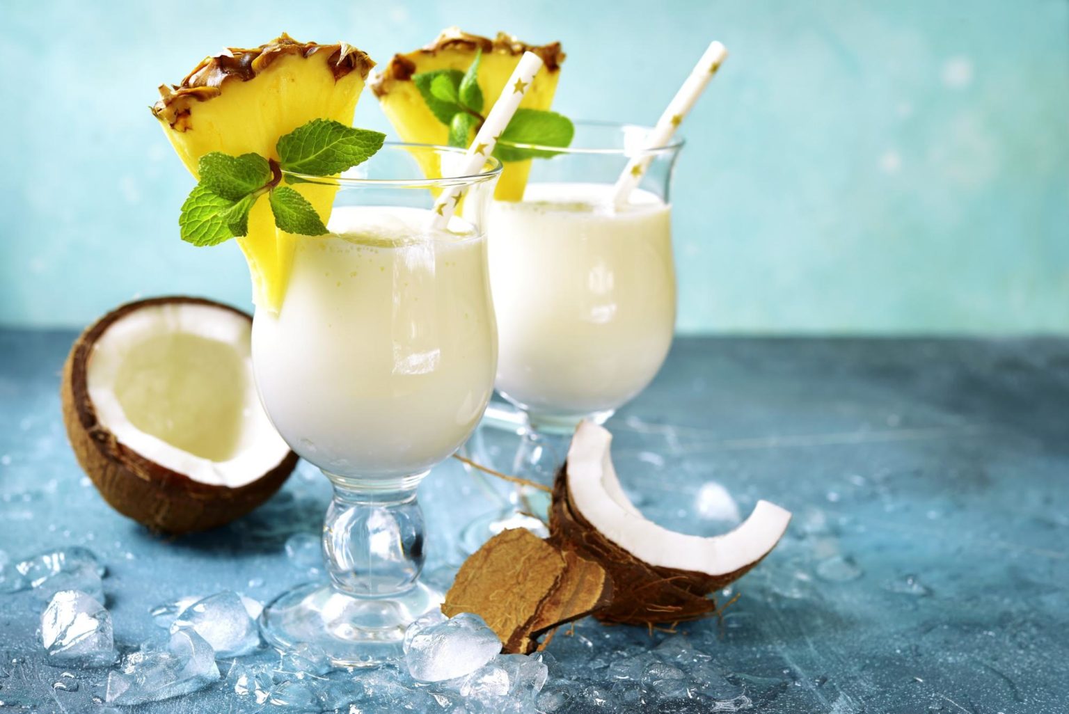 PINA COLADA KOKTEYL YAPIMI 